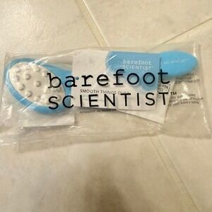NWT Barefoot Scientist Blue and White dual sided foot file